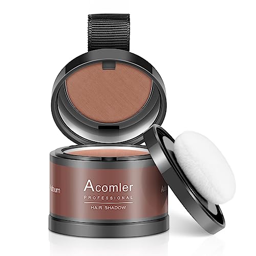 Acomler Root Cover Up Powder for Hair Touch Up Gray Hair & Bald Spots