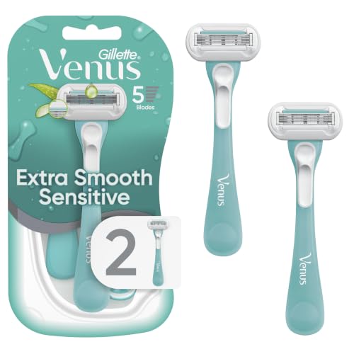 Sensitive Skin Disposable Razors for Women - 2 Count
