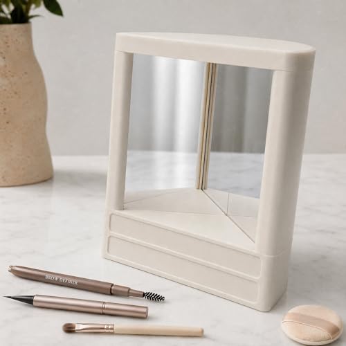 Non-Reversing Mirror - True Image Tabletop Vanity Mirror