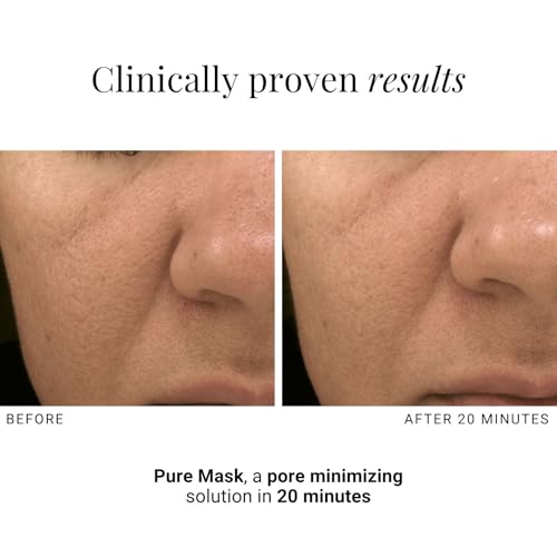 G.M. COLLIN Pure Mask | Purifying Clay Mask with Salicylic Acid for Oily Skin | Pore Minimizing & Redness Relief | Absorbs Oil & Visibly Refines Pores