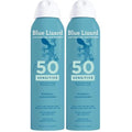 Blue Lizard Mineral Sunscreen Spray, SPF 50+ | Zinc Oxide Formula | Water-Resistant | Dermatologist-Recommended | 5 fl oz Pack of 2