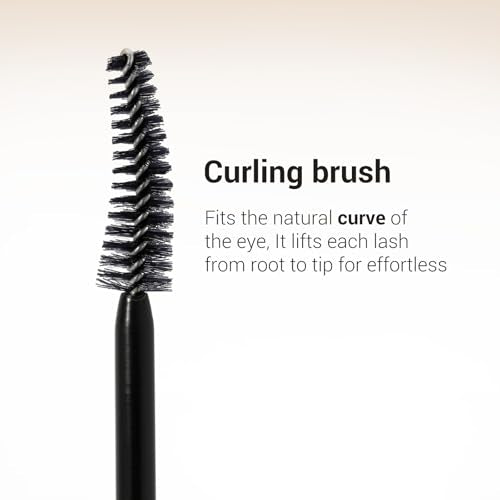 HEIMISH Dailism Smudge Stop Mascara 0.32oz/9g - Curling & Lengthening, Long-lasting, Waterproof, Smudge-proof, Non-Clumping, Washable Cleansing Korean Mascara - Black Curling
