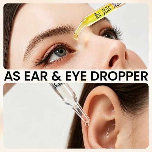 Glass Eye Dropper Set 10pcs with Cleaning Tools - 1ml