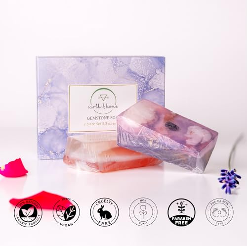 Gemstone Soap (Lavender & Rose)