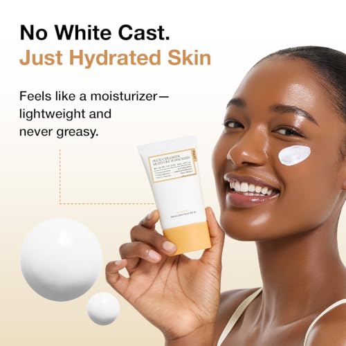 FULLY Rice Ceramide Sunscreen SPF 50 - Hydrating & No White Cast