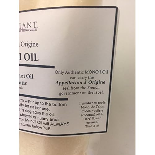 Monoi De Tahiti Oil-100% Natural-8 oz