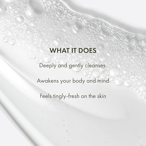 Origins Peace of Mind Daily Body Wash | Cleanses Skin & Awakens Your Senses| With Our Signature Scent of Peppermint, Basil and Eucalyptus, 6.7 Fl Oz