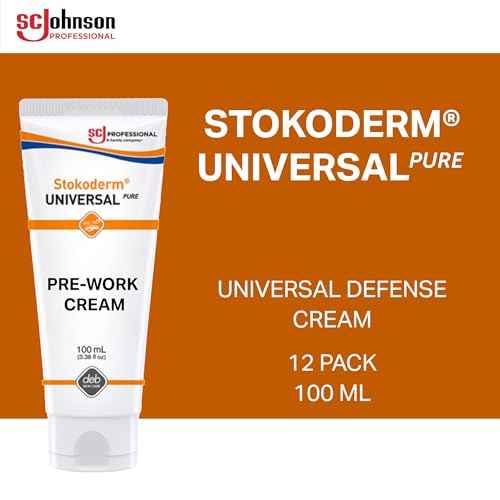 SC Johnson Professional STOKODERM Pure Pre-Work Hand Cream 100ml, 3.3814 Fl Oz (Pack Of 12)