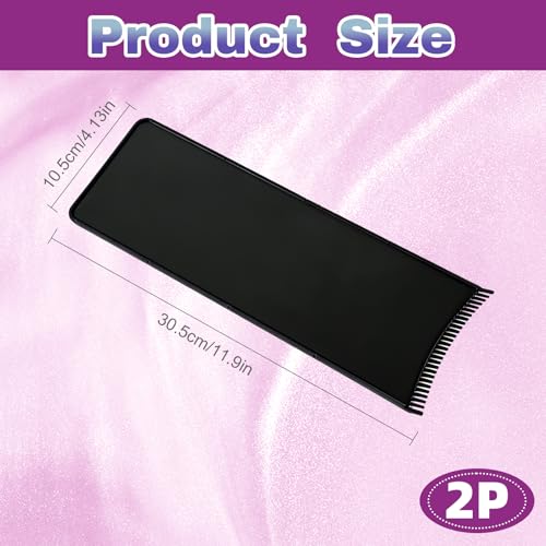 Highlighting Board with Teeth, 2 Pack Hair Dye Tools