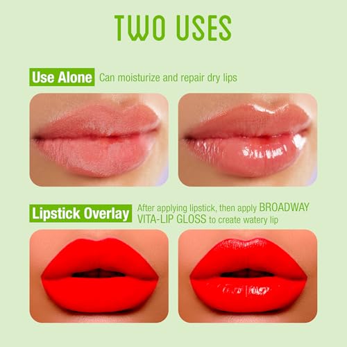 Ruby Kisses Broadway Vita-Lip Clear Lip Gloss 6 Pack