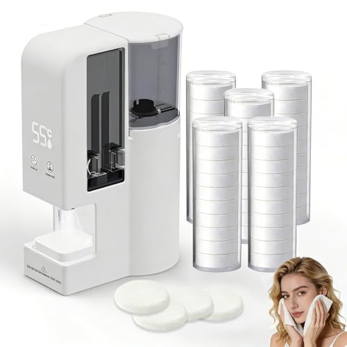 MEIBK Disposable Towel Warmer with 100 Towels - Rapid Heating Spa Machine