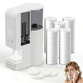 MEIBK Disposable Spa Towel Warmer & Dispenser with 100 Towels – Portable, Rapid Heating
