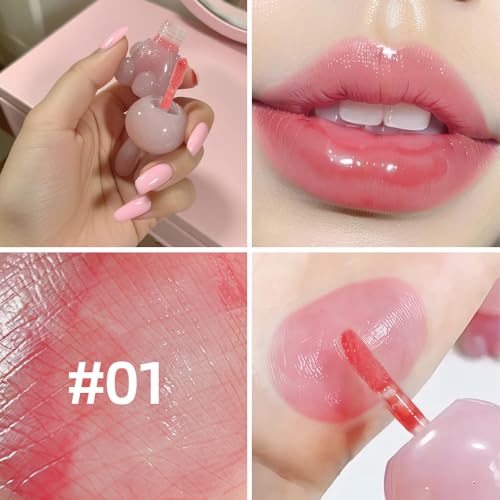Rabbit Lipstick Set - 3 Colors Velvet Matte Liquid Lip Gloss