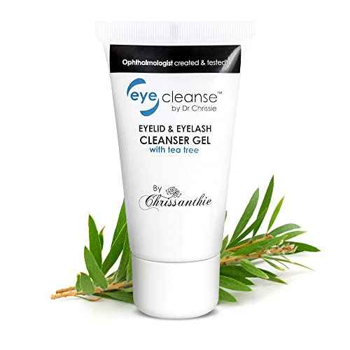 All-in-One Lash Extension and Eyelid Cleanser Gel, Makeup Remover with Tea Tree Oil, Eyelash Care Must-Have, 30 ml - EyeCleanse