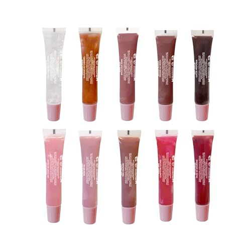 Holler & Glow It's All Glossy Lip Gloss Set - 10 Piece