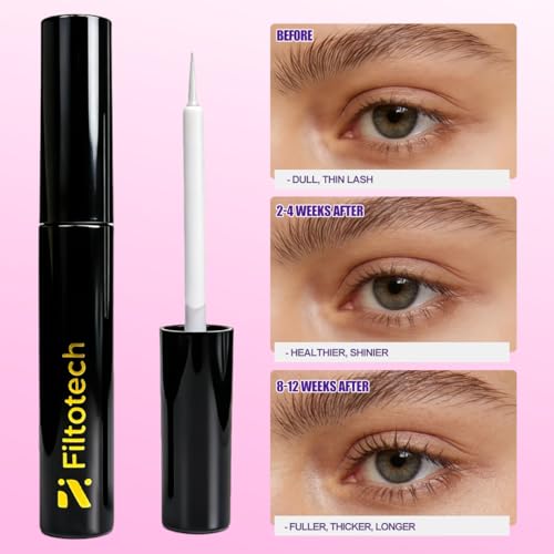 Lash Growth Serum for Eyelash Volume & Length - Filtotech