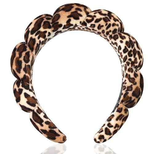 Ayesha Spa Headband for Washing Face Sponge Makeup Headbands Skincare Headband Soft Hair band to Facial Clean