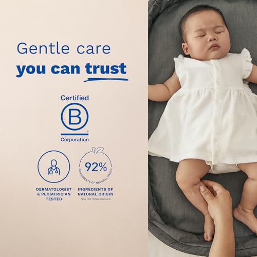 Mustela Baby Moisture Recovery Cream with Natural Avocado & Hyaluronic Acid - Fragrance-Free, 1.35 fl oz
