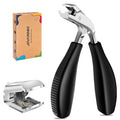 Angled Head Toenail Clippers for Thick Nails | Long-Handled Senior Nail Care