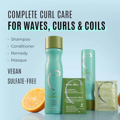 Malibu C Curl Wellness Collection - Curly Hair Care Set