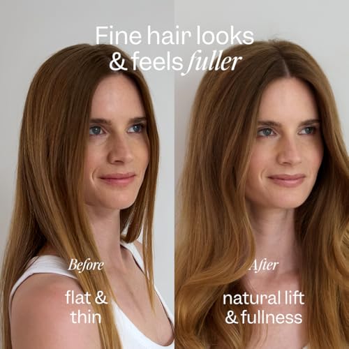 RENPURE Biotin & Collagen Leave-In Conditioner Treatment, For a Fuller, Thicker Look, Biotin Hair Spray Leave In Conditioner For Fine, Thin or Limp Hair, Vitamin B7, Collagen 8 Fl Oz (Pack of 2)