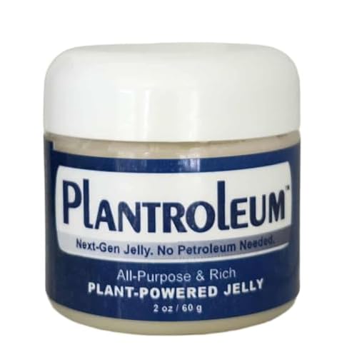 Beesaluxe Plantroleum | Next-Gen Plant-Powered Jelly | No Petroleum Needed | All-Purpose Moisturizer & Skin Protectant (2 Ounce)