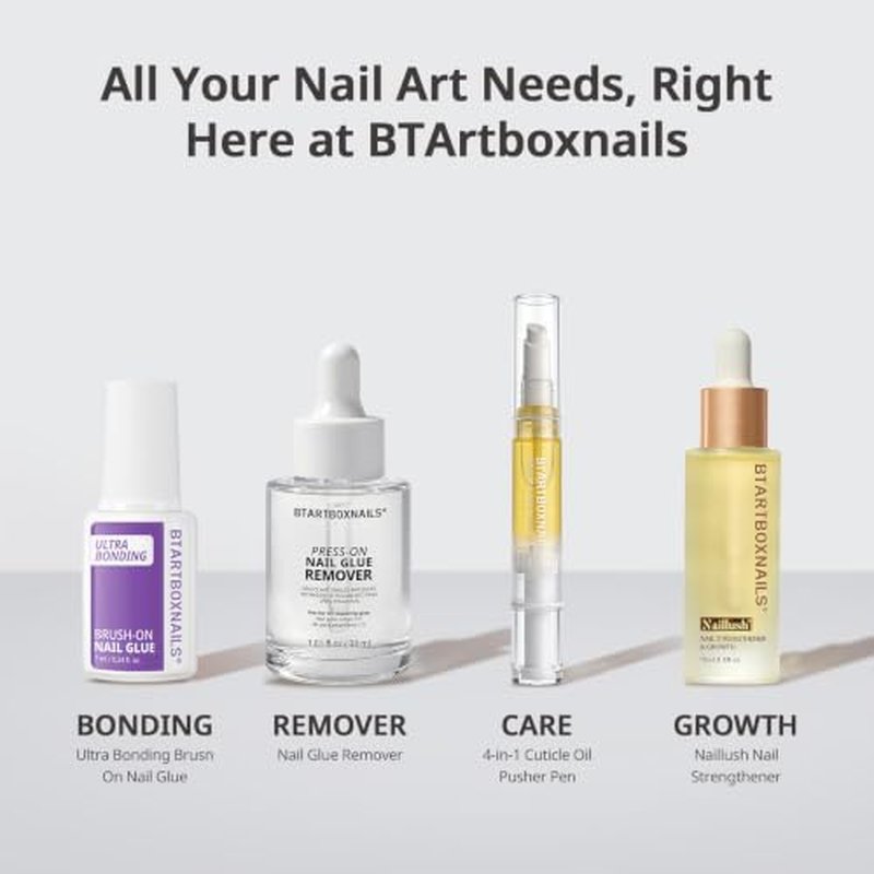 BTARTBOXNAILS Soft Gel Press On Nails, 160Pcs Long Stiletto