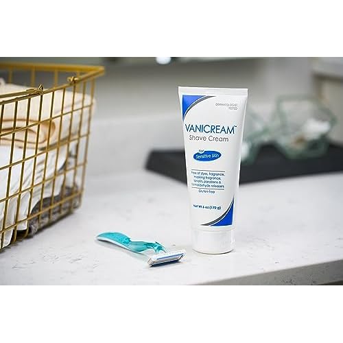 Vanicream Shave Cream | Fragrance, and Gluten Free | For Sensitive Skin | 6 Ounce