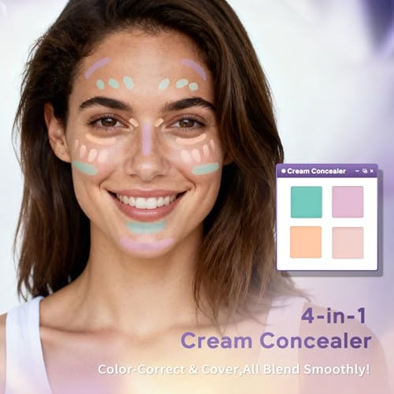 Glam Code All-in-One Makeup Palette with Mirror - Travel Size