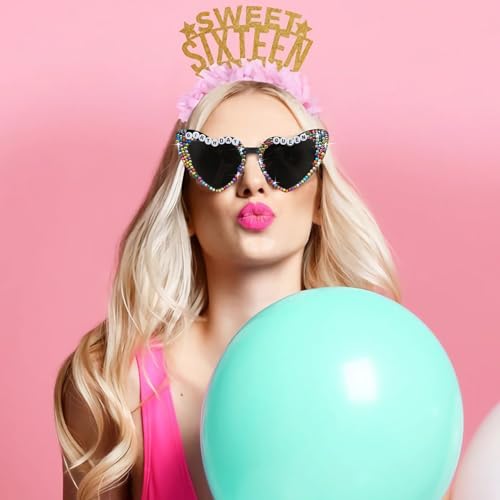 Birthday Queen Sunglasses | Party Novelty Glasses for Women