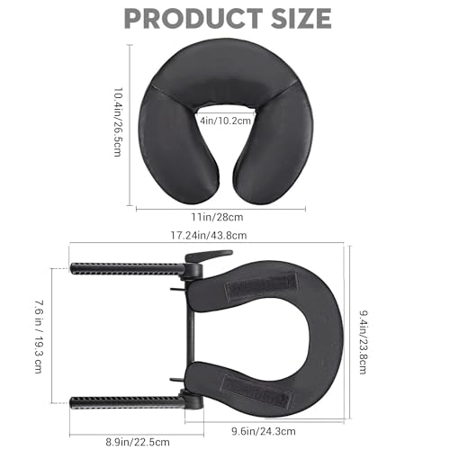 Universal Adjustable Massage Table Face Cradle & Pillow