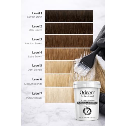 Odeon Professional Ultra-Lifting Hair Bleach Powder 4oz