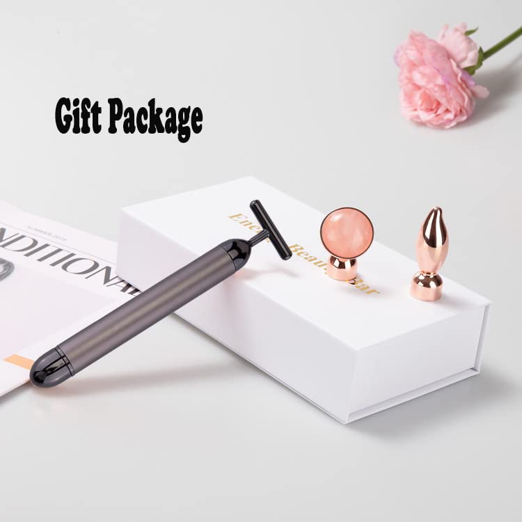 24K Gold Face Massager Bar T-Shape Anti-Aging Facial Lifting Tool