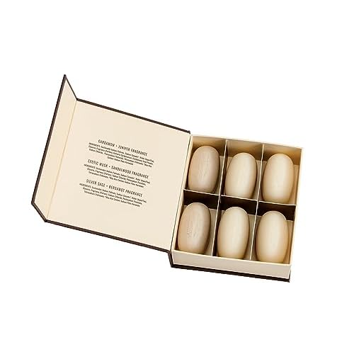 San Francisco Soap,Men Soap Gift Set | 6 Piece Man Bar Gift Set Natural Manly Fragranced 2 Ounce (Pack of 6)