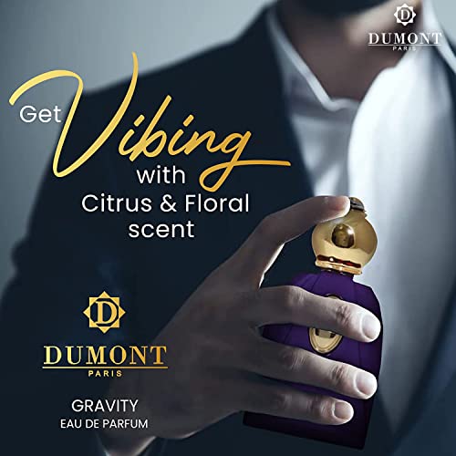 Dumont BOROUJ MODERNITY - 85ml Travel Size - Arabian-Inspired Unisex Perfume for Men & Women - Citrus, Floral, Fruity, Amber & Wood Fragrance - Long Lasting Cologne Mist & Body Spray