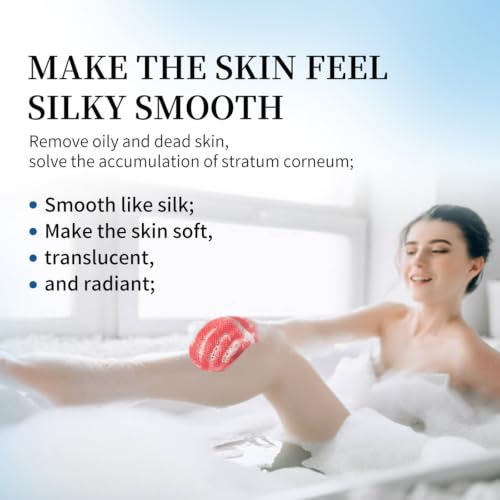 Exfoliating Shower Gloves 5 Pack - Dual Texture Bath Scrubber