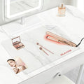 Silicone Makeup Mat 15.7" x 11.8" Heat Resistant Vanity Protector