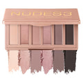 NUDES3 Mini Eyeshadow Palette - 6 Pink Shades with Mirror