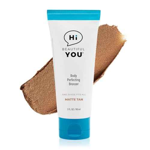 BE YOU BODY | Body Leg Perfecting Bronzer | Instant Healthy Waterproof Wash Off Radiant, Sun Free Natural Looking Transfer & Sweat Resistant Glowing Tan | No Orange Skin, No Stink, No Streak.