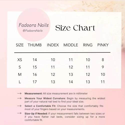 FADOORA Handmade Press On Nails Medium Almond Nails Press On Purple False Fake Nails with Gold Line Bling Gems for Birthday Party Prom 10PCS M Size