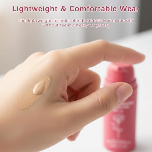 Korean Color Changing Foundation for Mature Skin - Hydrating & Lightweight