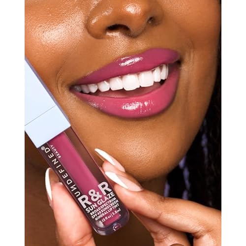Undefined R&R Sun Glaze SPF 40 Mineral Lip Oil Tint Sunscreen (Pink)