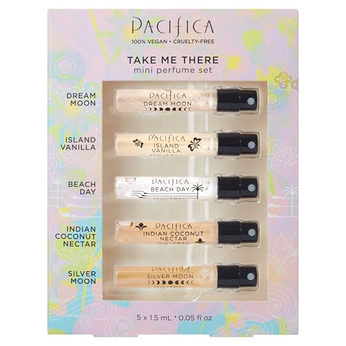 Pacifica Take Me There Spray Perfume Trial Set – 5 Scents