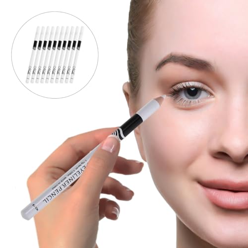 White Eyeliner Pencil Set 20Pc Makeup