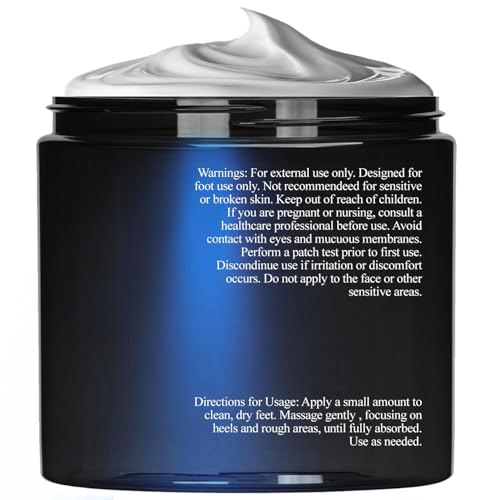 Peppermint Eucalyptus Cooling Foot Cream 8 oz