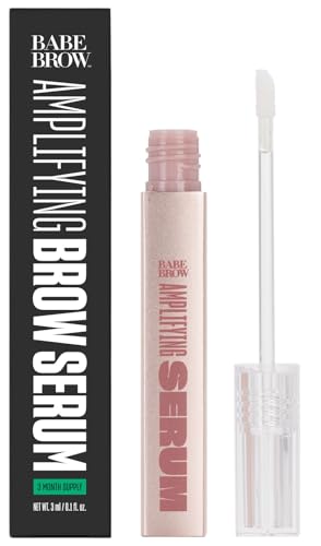 BABE ORIGINAL Eyebrow Serum 0.1 Fl Oz - Thicker, Fuller Brows with Castor Oil & Biotin