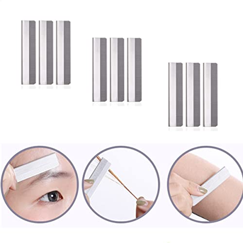 Single Edge Razor Blades, 60PCS Eyebrow Razor Blades, Stainless Steel Single Edge Shaving Razor Blades, Eyebrow Razor Blade Replacement
