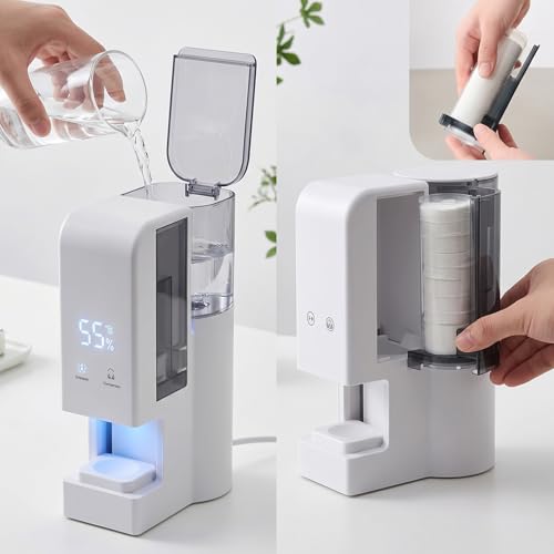 MEIBK Disposable Towel Warmer with 100 Towels - Rapid Heating Spa Machine