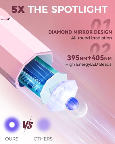 UV Nail Light Handheld Portable LED Lamp 3W