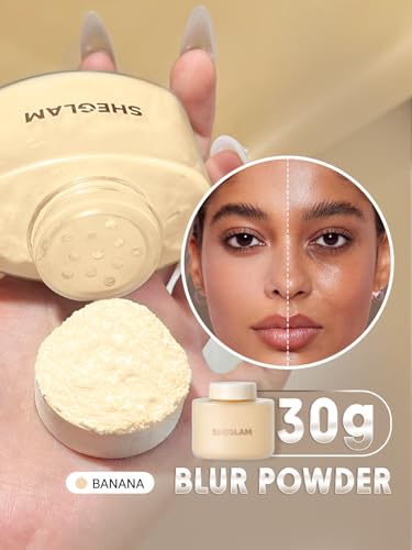SHEGLAM Blur in a Bottle Loose Setting Powder Banana